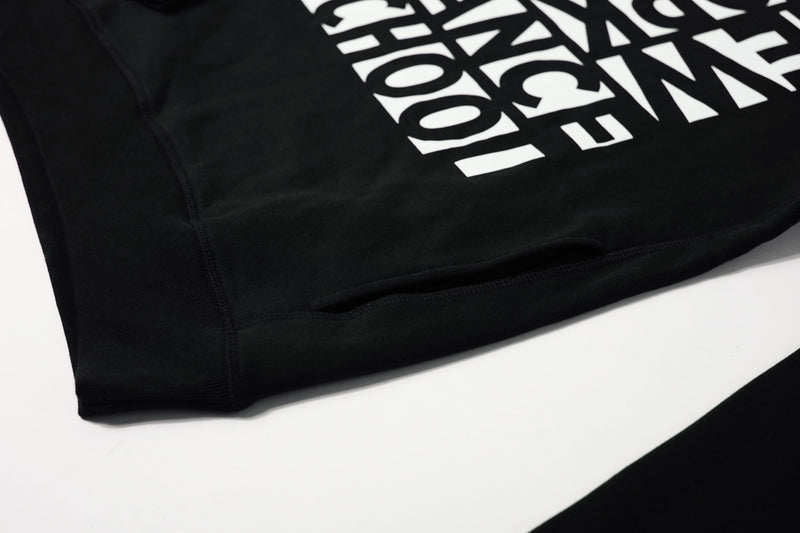 Logo Hoodie "B&W" Erw.